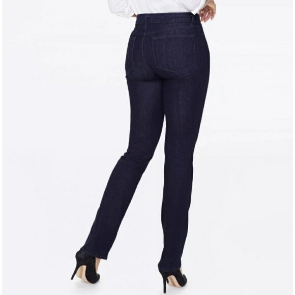 NYDJ Women's NWT Marilyn Straight Jeans liftxtuck in "COOPER" | Size 14P - Picture 4 of 15
